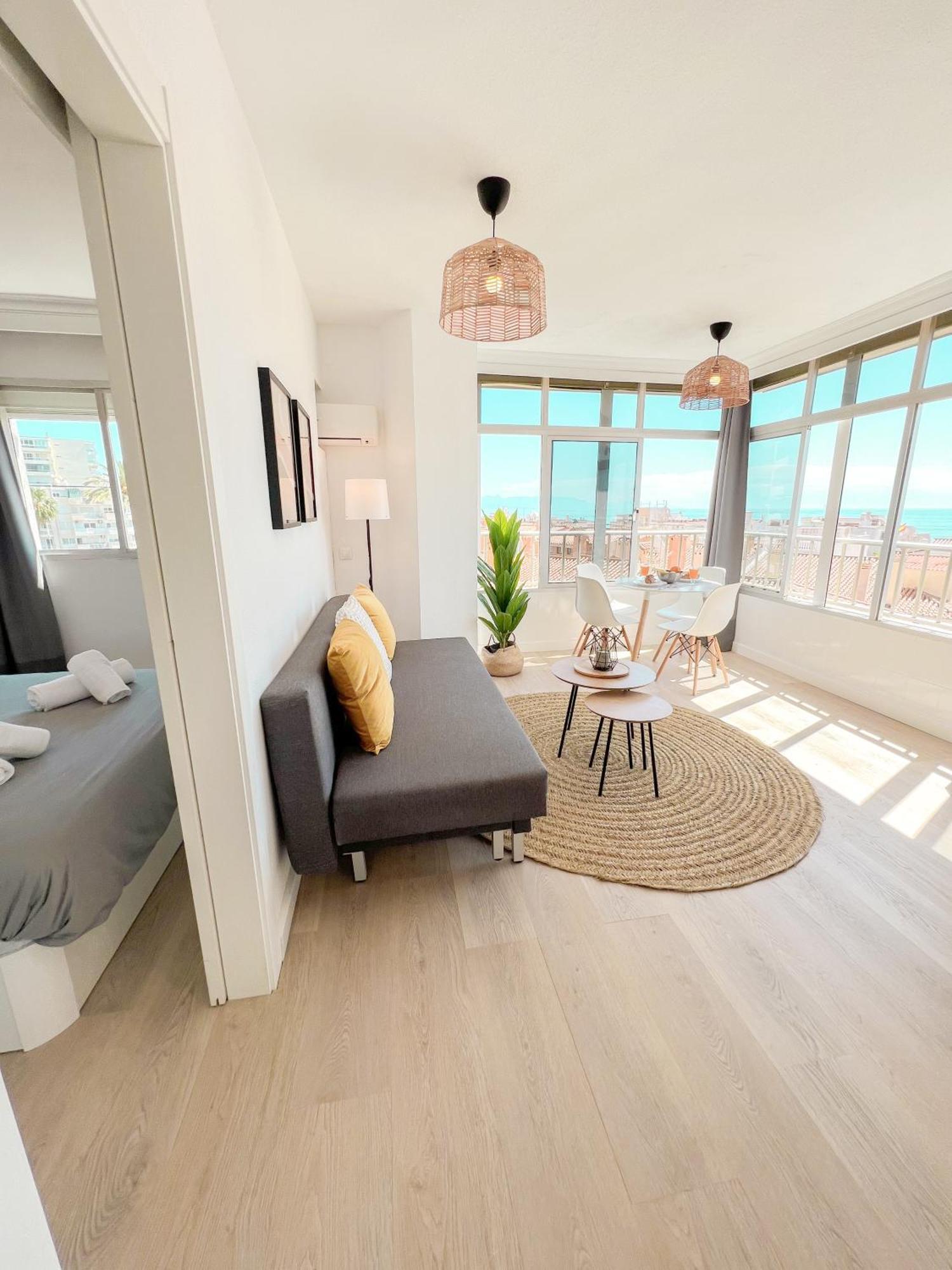 Palm Beach Aparment Sea Views Torremolinos Eksteriør bilde
