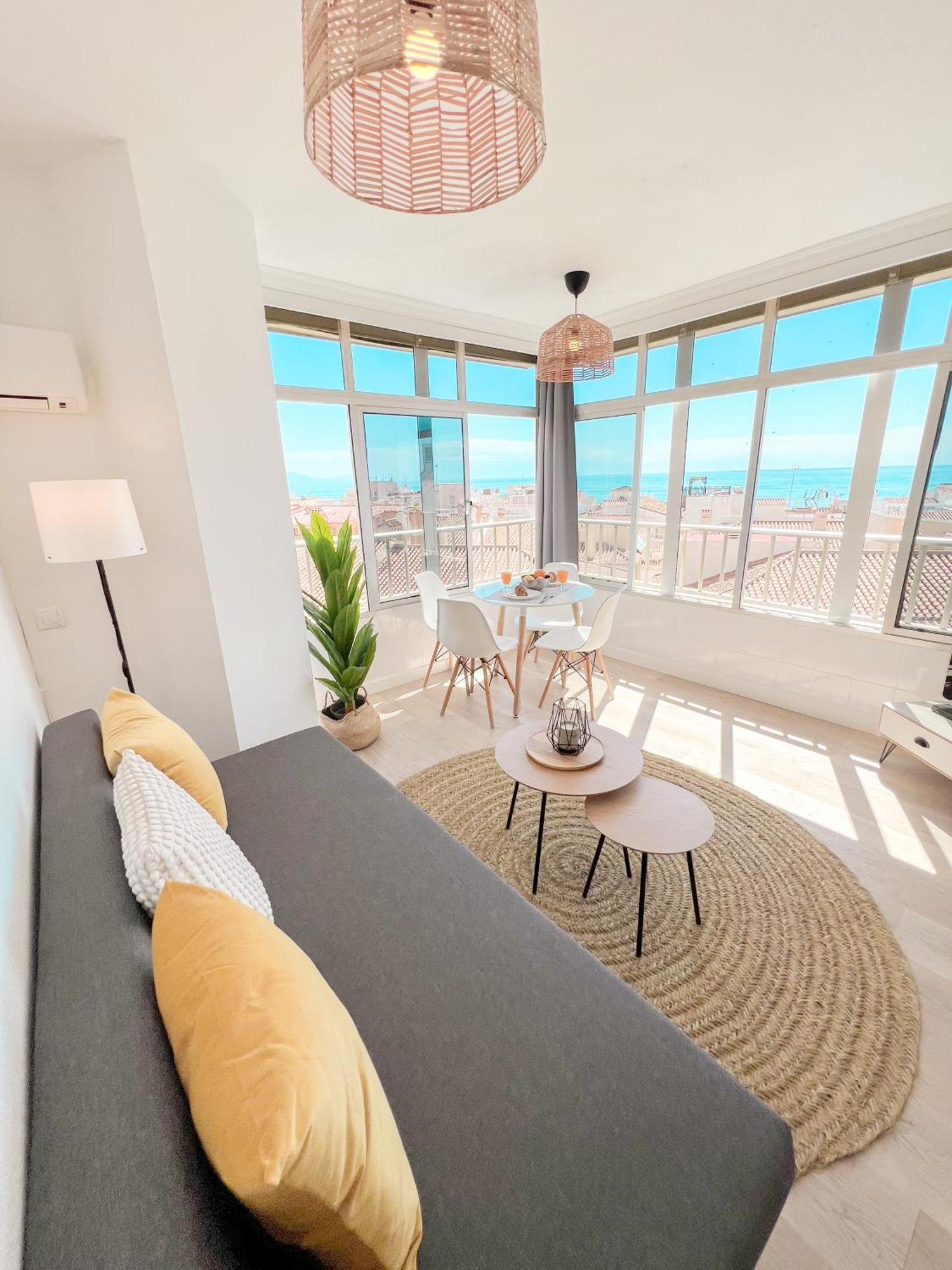 Palm Beach Aparment Sea Views Torremolinos Eksteriør bilde